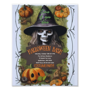 Foto Scary Witch Halloween Bash Costume Fiesta