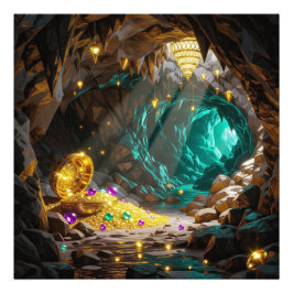 Foto Schatzhöhle im Licht