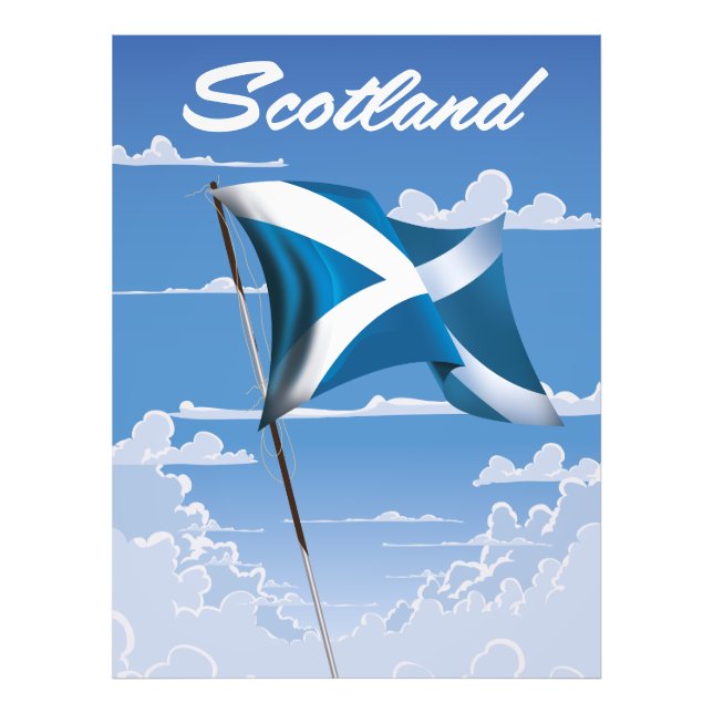 Foto Scotland Saltire (Frente)