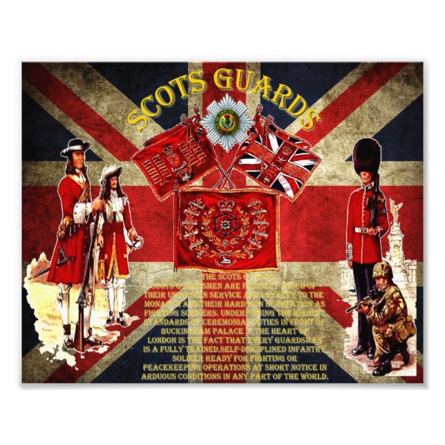 Foto Scots Guards 1642 hasta la fecha Foto. (Frente)