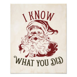 Foto Sé lo que hiciste Navidad Vintage
