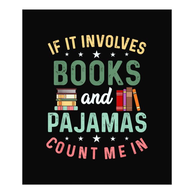 Foto SE TRATA DE LIBROS Y PIJAMAS CUÉNTAME Funny Read (Frente)