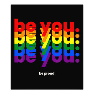 Foto Sé tú, sé orgulloso Arcoíris Orgullo LGBTQ Lesbian
