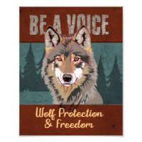 Sé una voz - Protección de lobos y libertad