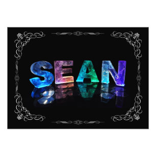 Foto Sean - el Sean conocido en 3D se enciende (la