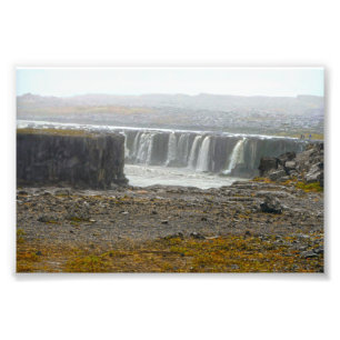 Foto Selfoss, cascada, parque Jökulsárgljúfur, Islandia