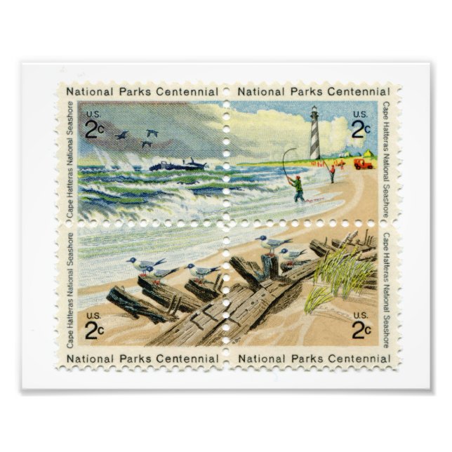 Foto Sello Postal de Estados Unidos Impresión Fotográfi (Frente)