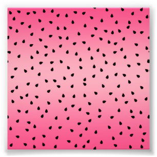 Foto Semillas negras de sandía Vibes de verano rosado 