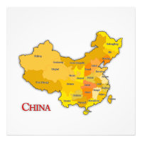 Señal de mapa de China