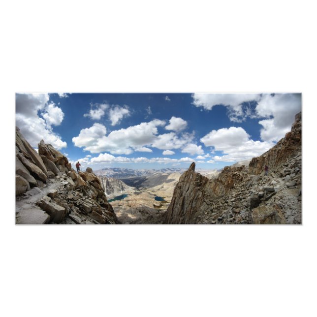 Foto Sendero del Monte Whitney sobre lagos de Hitchcock (Frente)