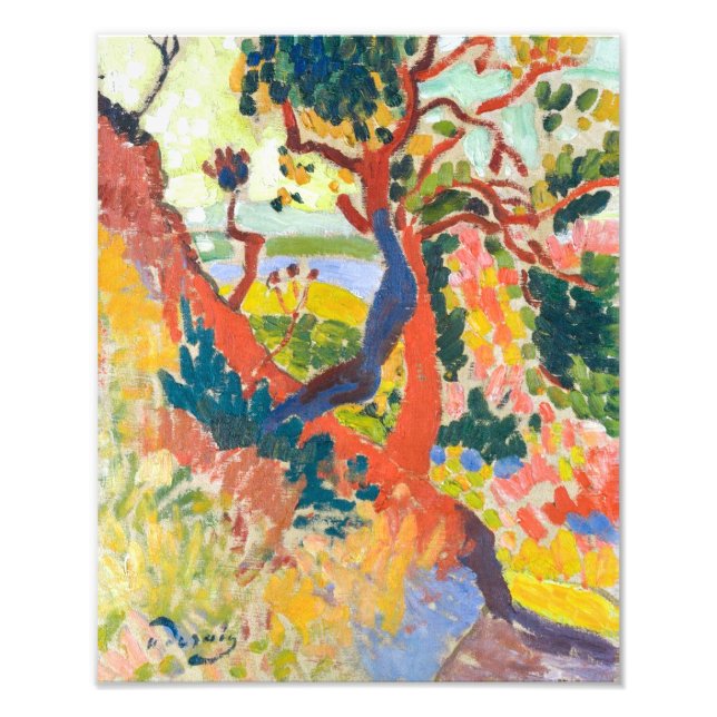 Foto Sendero hundido, L'Estaque | Andre Derain | (Frente)