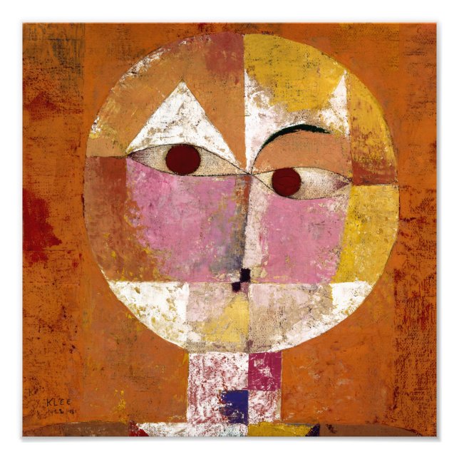 Foto Senecio (Baldgreis) (1922) de Paul Klee (Frente)