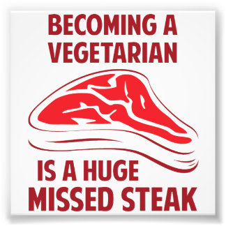 Foto Ser Vegetariano Es Un Enorme Robo Perdido