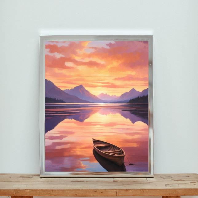 Foto Serene Sunset Canoe Ride (Subido por el creador)