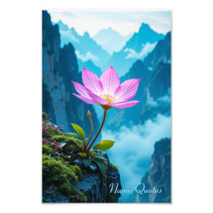 Foto Serenidad en Flor – Loto sobre la Niebla
