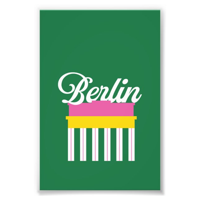 Foto Serie Poster de Berlín (Frente)