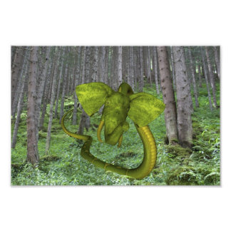 Foto Serpiente elefante verde