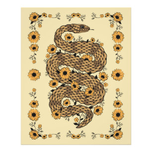 Foto Serpiente floral