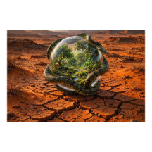 Serpiente y el Orbe de Edén Paisaje Onírico Surrea