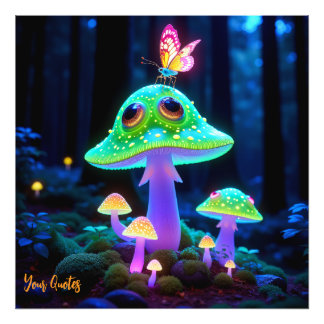 Foto Seta Encantada Brillante y Fantasía de Mariposa