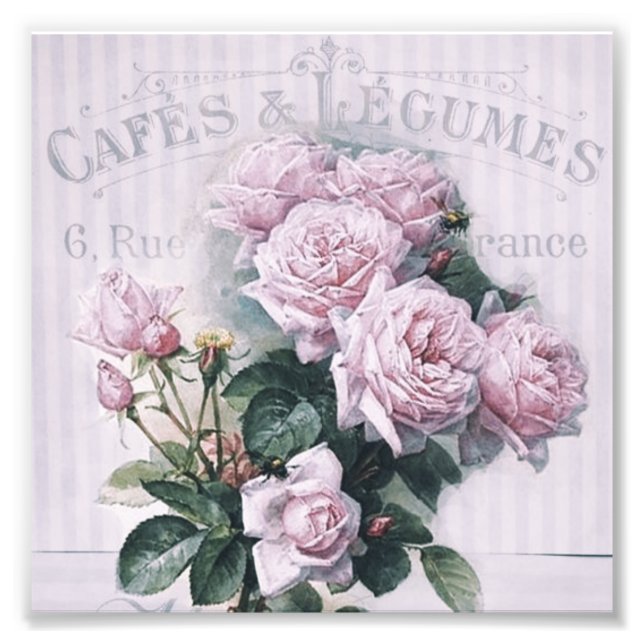 Foto shabby chic, desoupage, victoriano, moda francesa, (Frente)