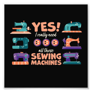 Foto Sí, necesito todas estas máquinas de coser, presen
