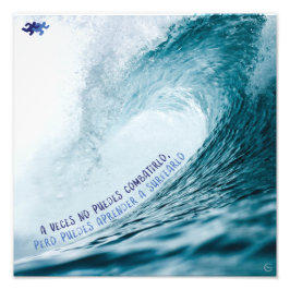 Foto "Si no puedes combatirlo, puedes surfearlo"