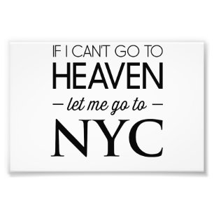 Foto Si no puedo ir al cielo, déjame ir a Nueva York