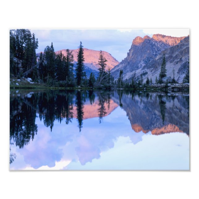 Foto Sierra aserrada, Idaho. EE. UU. Cúmulos (Frente)