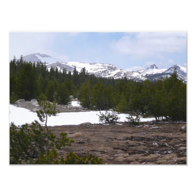 Foto Sierra Nevada y nieve en Yosemite (Frente)
