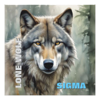 Sigma Male Lone Wolf