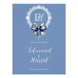 Foto Signo de bienvenida de Boda inspirado en la croque