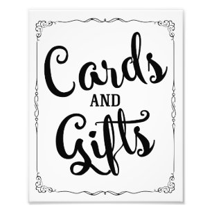 Foto signo de boda fiesta de tarjetas y regalos