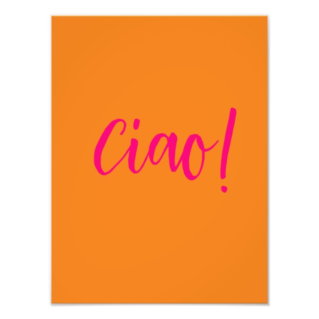 Foto Signo de Ciao: Giro tropical italiano y rosa (Frente)