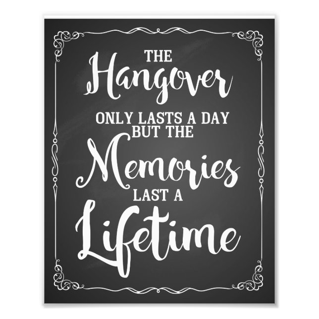 Foto signo del fiesta de la resaca, pizarra, signo del  (Frente)