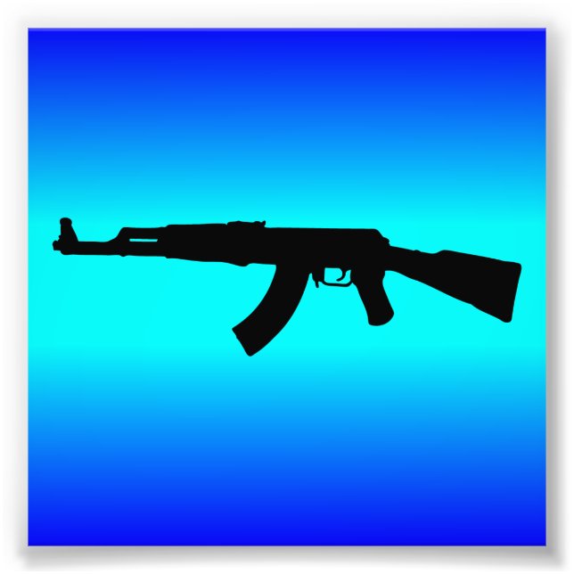 Foto Silhouette AK-47 (Frente)