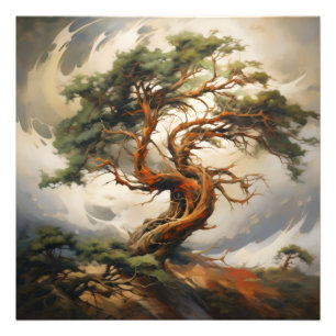 Foto Simbolismo de la naturaleza del árbol abstracto