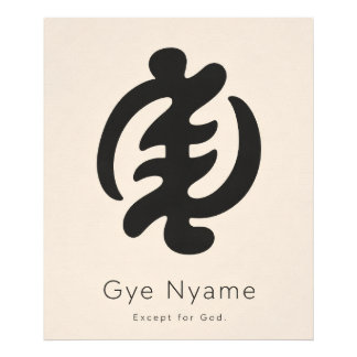 Foto Símbolo Adinkra Gye Nyame | Herencia Africana Mini