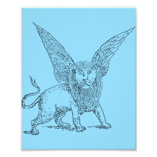 Foto Símbolo alado de San Marcos