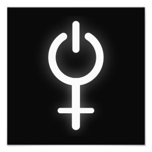 Foto Símbolo electrónico de potencia chica para Rótulo 
