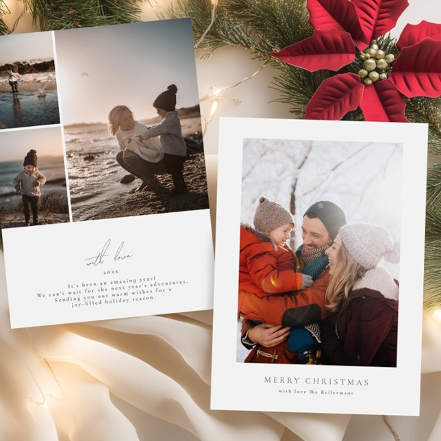 foto simple enmarcada elegante feliz navidad (Subido por el creador)