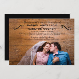 Foto simple - Invitación a la boda