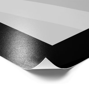 Foto simple mínimo elegante añadir su logotipo Poster d
