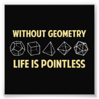 Sin Geometría, La Vida Es Insignificante