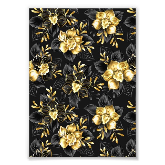 Foto Sin inconvenientes con las orquídeas de joyas (Frente)