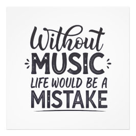Foto Sin música la vida sería un error