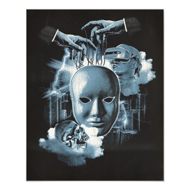 Foto Sin rostro - Diseño de calzado de Gótico técnico (Frente)