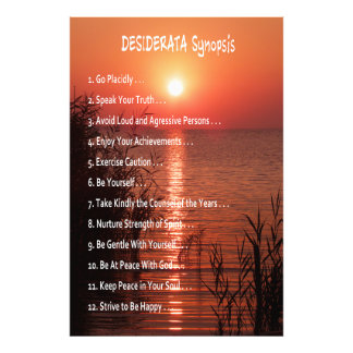 Foto Sinopsis de DESIDERATA - Aguas perimetrales