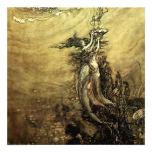 Foto "Sirenas del Rin" por Arthur Rackham