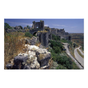 Foto Siria, Castillo de Marqab, castillo de los Cruzado